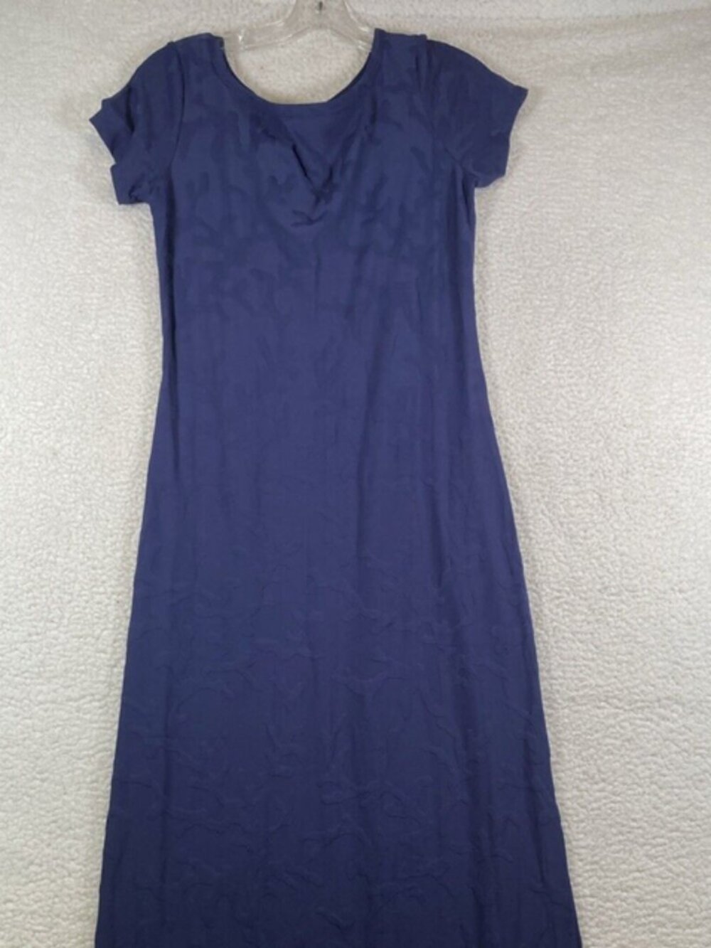 NWT J. McLaughlin Lexie Cap Sleeve Navy Maxi Dress Coral Design Small